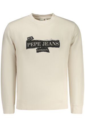 Pepe Jeans Felpa Senza Zip Uomo Beige