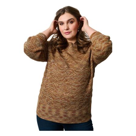 Adia sweatshirt Brun, Dame Striktrøjer