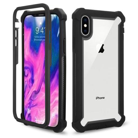 Iphone Xr - Professionellt Exxo Skyddsfodral Med Hörnskydd Blå