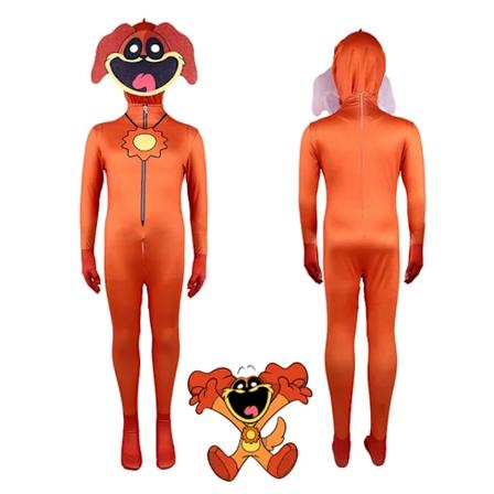 Cosplay Smilende Dyr Klær, PickyPiggy, DogDay, iptv Spania Jumpsuit Halloween Karneval Party Kles Opp Kostyme For Barn Voksne DogDay DogDay 130