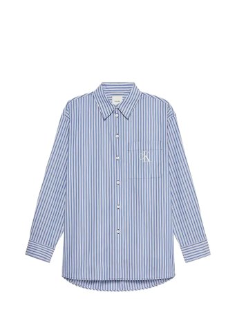 Yd Perfect Button-Down Shirt Blue Calvin Klein Jeans