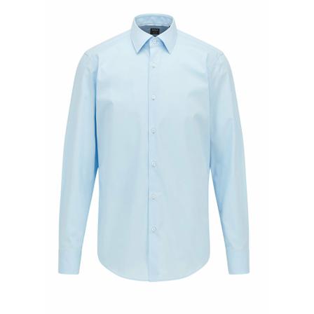 Hugo Boss - Skjortor - Blå - Herr - Storlek: 4xl, Herr, Storlek: 4XL