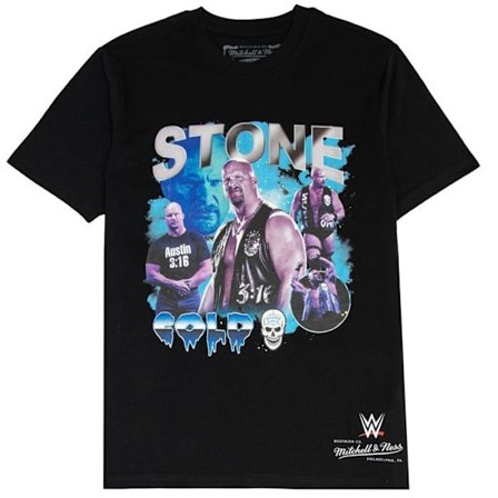 Mitchell & Ness - T-paita - WWE LEGENDAT Stone Cold Steve Austin