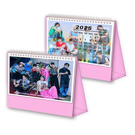 Stray Kids 2025 Kreativ Kalenderpynt med Berømthedstilbehør