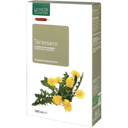 Ligne De Plantes Tarassaco Bio 20 Ampolle