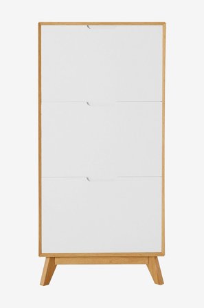 Loft24 - Skoskåp Ek Ezra - Vit - Skoskåp - Från Homeroom