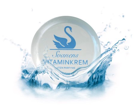 Svanens vitaminkrem uten parfyme 100 ml
