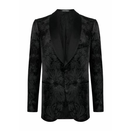 Emporio Armani Formal Blazers svart, Herr Kavajer, Herr, Storlek: M