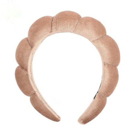 Sponge Pannband för Makeup LIGHT COFFEE