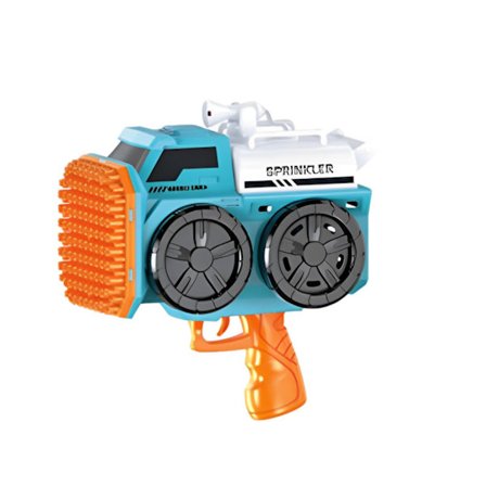 57/139 hål handhållen elektrisk bubbelmaskin med lampor Multifunktionell rolig bubbelmaskin för utegård