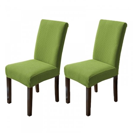Keittiötuolin Päällysset, 2 kpl, Parsons-Tuolin Päällinen Suoja Ruokailutilaan, Vihreä