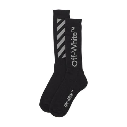 Off White - Strumpor & Strumpbyxor - Svart - Dam - Storlek: One Size, Dam, Storlek: ONE SIZE