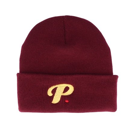 Period - Rojo cuff Beanie - Period P Burgundy Beanie @ Hatstore