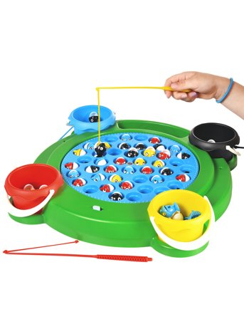 Alga Fiskespillet - Multi/patterned - SWEDISH