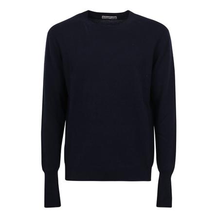 Ballantyne Round Neck Pullover Sort, Herre