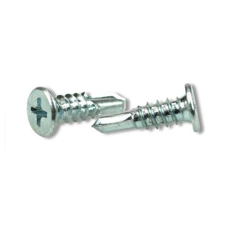 FIXX 472736 Lettbyggskrue 4.8 mm, FZB 4.8x16 mm, 200-pakning, Innfesting