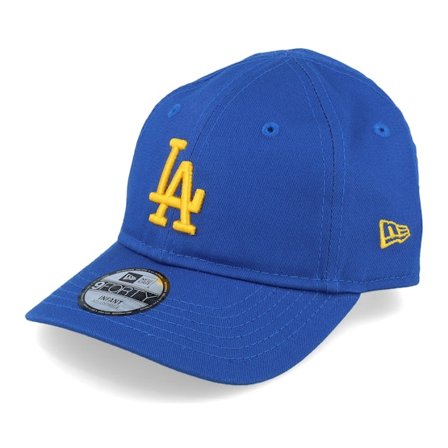 Kinder New Era - MLB Blau adjustable Cap - Kinder Los Angeles Dodgers Kinder League Essential 9FORTY Royal/Yellow Adjustable @ Hatstore