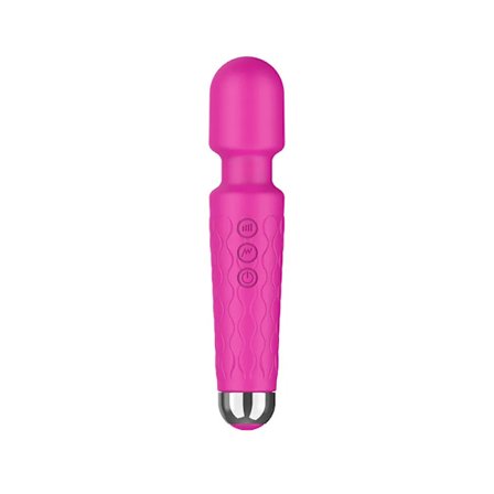 Kraftfuld Kropsmassage Stav Massage Wand 8 Hastigheder 20 Vibrationstilstande Vandtæt Genopladelig Terapeutisk Muskelmassager