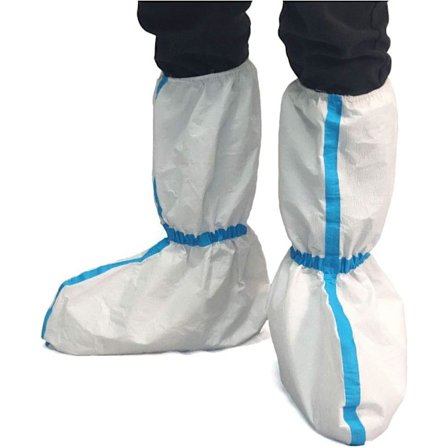 5 Par Disposable Støvle- og Sko-overtræk, Skridsikker og Vandafvisende, ZQKLA