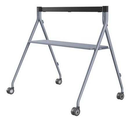 YEALINK MB-FS-P860T Silvergrey Floorstand with shelf for Yealink 86'' Meetingboard Pro