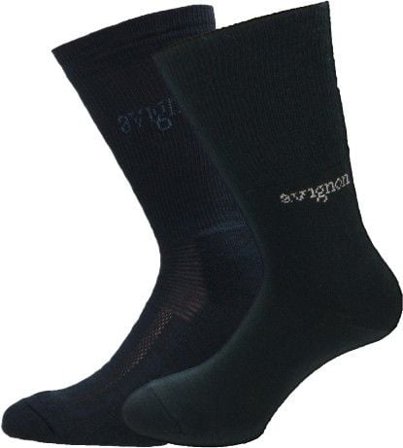 Avignon Terry & Liner Merino Sock 2-pack