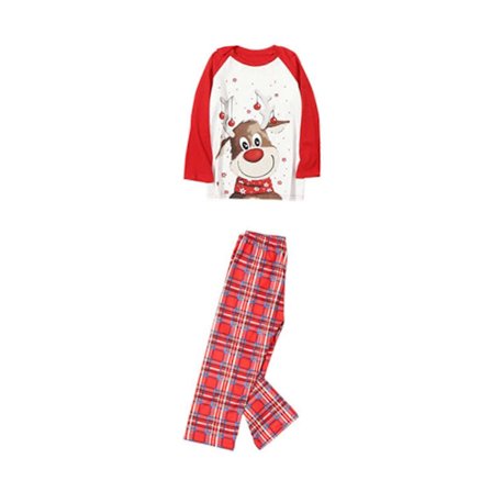 Børne Herre Dame Nattøj Familie Matchende Jul Elg Pyjamas Sæt Jule Pyjamas Sæt