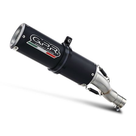 Slip-On Uitlaat G.P.R M3 Zwart Titanium - Ducati Scrambler Nightshift 2021-2022