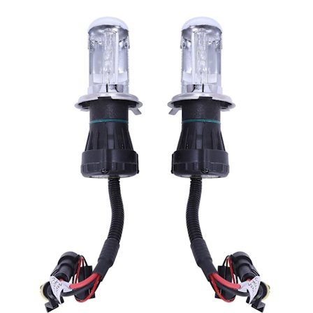 2x Bulb Auto Hid Bi-xenon Beam Hi / Low Bulb H4 (55w, 6000k)