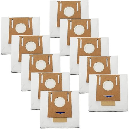 10 stk. engangs støvsugerposer til Ecovacs Deebot T8 Aivi / T8 / N8 Pro Plus / N8 Pro / Dx93 / Ddx96 robotstøvsuger og
