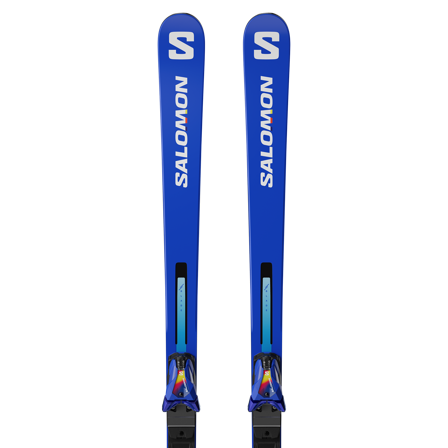 Salomon - Pack de esquí alpino Esquís alpinos T S/race Fis Gs Jr180+iconrs12 - Race Blue / White