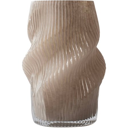 Tell me more Fano vase 25 cm, taupe | KitchenOne