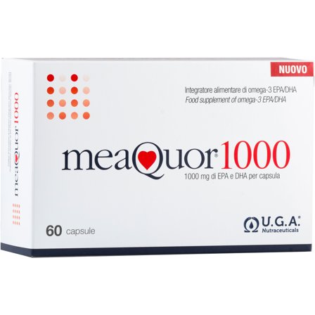 Meaquor 1000 60 Capsule - Omega 3 Puro e Naturale
