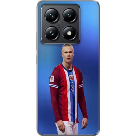 Kompatibelt Mobildeksel til Xiaomi Xiaomi 14T Pro Erling Haaland Manchester City Norge fotball angriper toppspiller utrolig målproduksjon kraftig ras