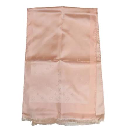 Louis Vuitton Vintage, Pre-owned Silk scarves Roze, Dames, Maat:ONE Size,Canvas