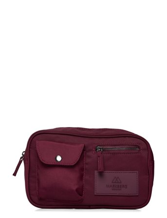 Markberg Darlambg Bum Bag, Monochrome - Burgundy - ONE SIZE