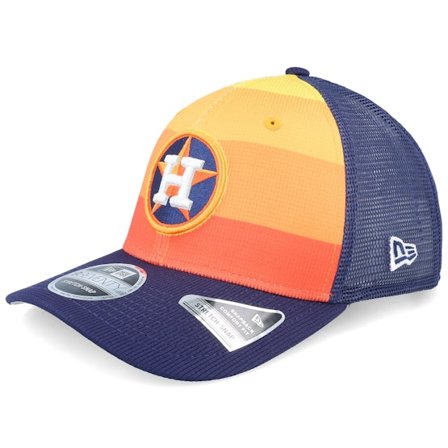 New Era - MLB Orange trucker Keps - Houston Astros MLB Batting Practice 9SEVENTY Orange/Royal Trucker @ Hatstore