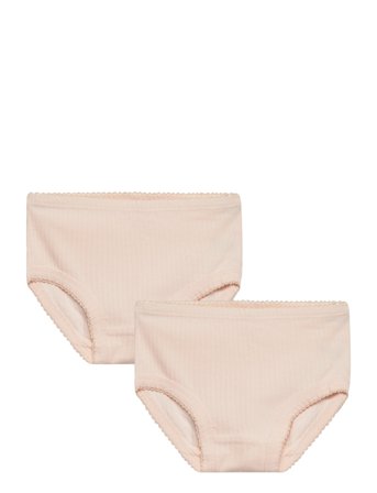 Copenhagen Colors Rib Jersey 2Pack Underpants - Pink - 110