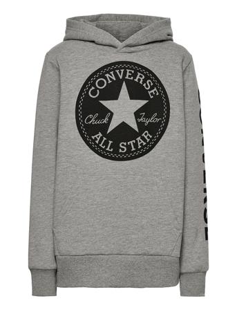 Signature Chuck Patch Pullover Hoodie Grey Converse