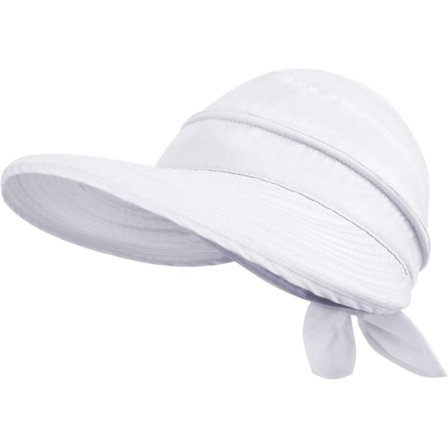 Naisten hatut UPF 50+ UV-aurinkosuoja muunneltava ranta-aurinkosuoja