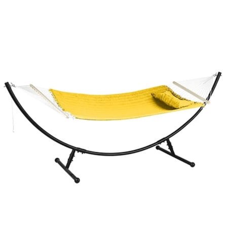 Akio gul polstret hængekøje