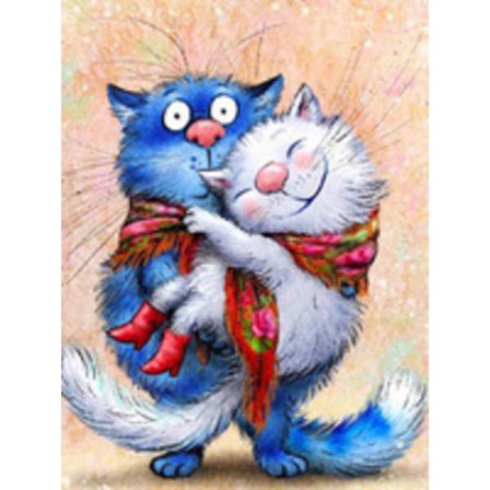 30x40cm Dyre Diamant Klistermærker 5D Diamant Maleri Korssting - DW352