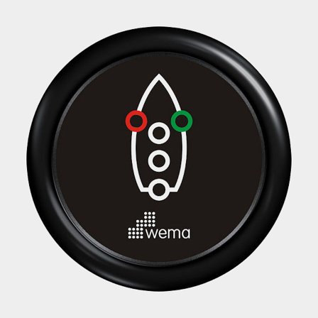 Lanternövervakning inkl. kopplingsbox svart