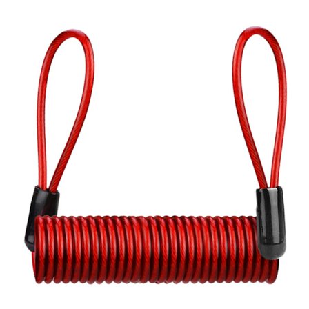 Motorcykel Påmindelseskabel Skivebremselås Kabel Tyverisikring Fjederwire Reb Motorcykel Cykel Scooter Skivebremselås Sikkerhedskabel