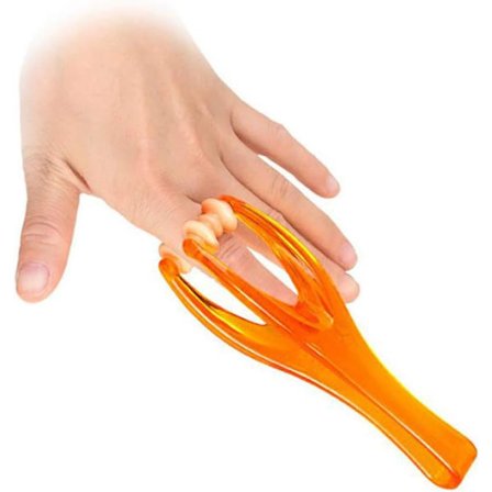 1 stk. fingermassager - håndrulle massager, rulle