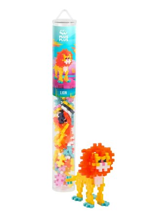 Plus-Plus | Plus-Plus Lion / 100 Pcs Tube | ONE SIZE