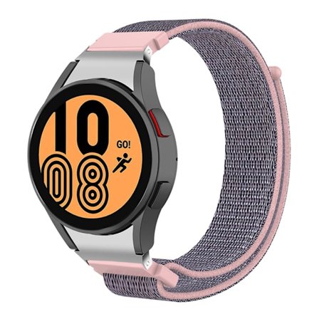 Full Fit Nylonrem Samsung Galaxy Watch FE Rosa
