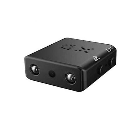 Mini Kamera Mörkerseende HD 1080P Mikro Kamera Rörelsedetektering Svart YEMAESRE