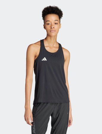 adidas Performance Adizero E Tank - Black - XS