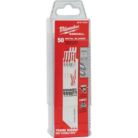 Milwaukee 48016184 Tigersagblad 50-pakning, Maskintilbehør & forbruk