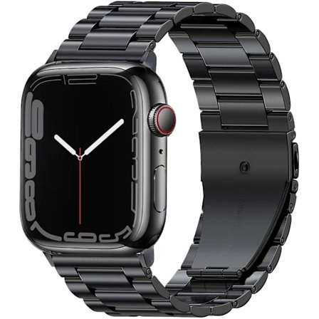 Metallrem för Apple Watch Ultra 49 mm 8 7 45 mm 41 mm Smart Watch Armband i rostfritt stål för Iwatch 6 5 4 3 Se 44 ​​mm 42 mm 40 mm